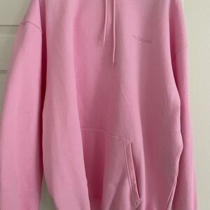Balenciaga Brand NEW pink oversized hoodie